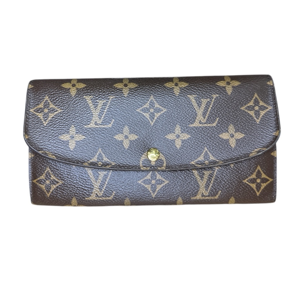 Authentic Louis Vuitton Monogram Canvas Emilie Wallet – Fuchsia 38.